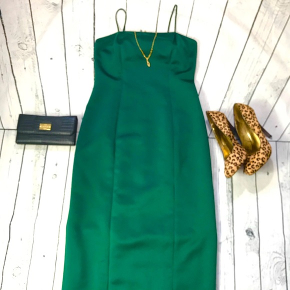 Alex evenings satin evening long gown - Picture 3 of 8